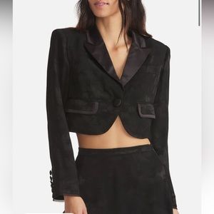 LoveShackFancy Zubin Crop Blazer. NWOT!! Size 4 NEVER WORN.